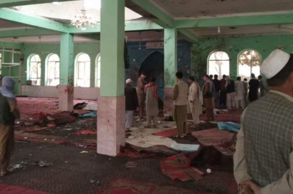 The ISIS terrorist group claimed responsibility for the explosion in the Imam Zaman (AJ) mosque in Baghlan