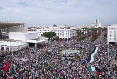 Thousands rally worldwide in solidarity with Palestinians