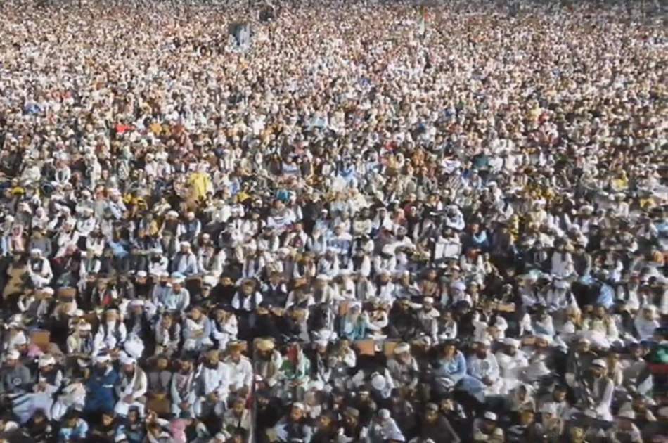 Massive gathering of Palestinian supporters in Quetta, Pakistan