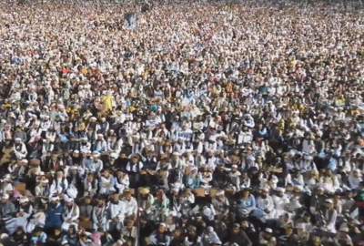 Massive gathering of Palestinian supporters in Quetta, Pakistan