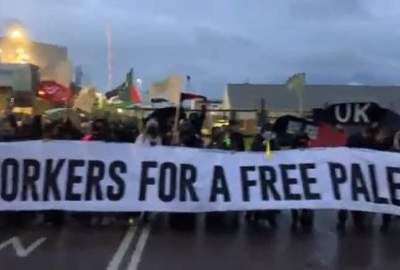 Protesters shut down UK arms factory to 