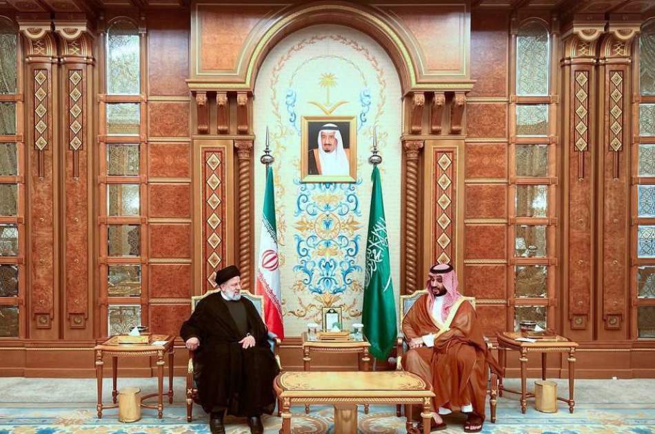 "Raisi" and "Bin Salman" met and talked