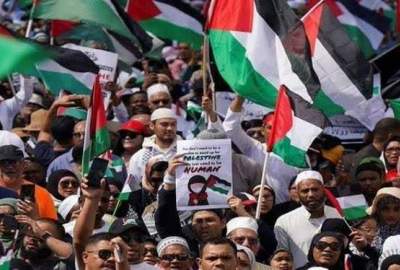 Thousands march in pro-Palestinian demonstration in South Africa