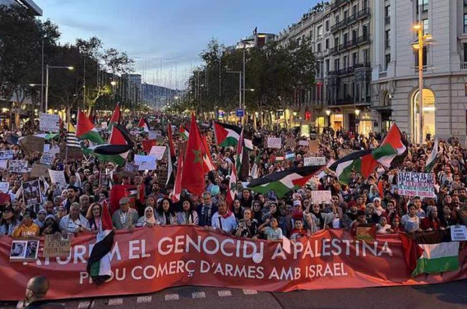 Barcelona city suspends relations with Israel over Gaza war