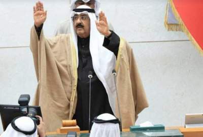 The new emir of Kuwait was sworn in by the country