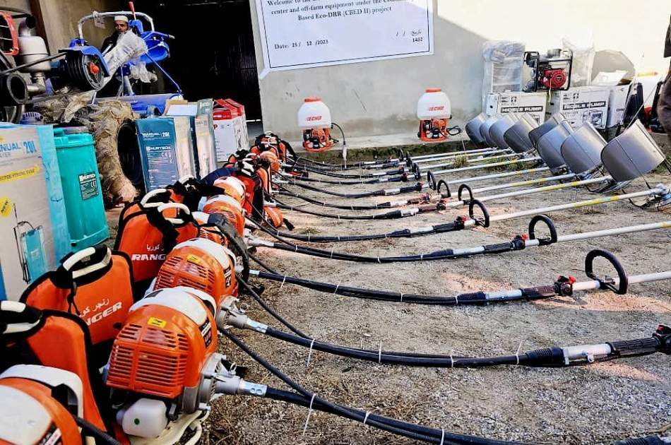 Distribution of agricultural tools worth 30 thousand dollars to the farmers of Badakhshan province