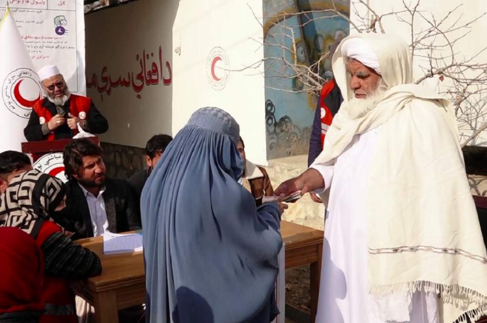 ARCS distributes cash aid to widows and orphans in Kabul