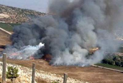 Attacks by Lebanese Hezbollah on the bases of the Zionist regime on the border