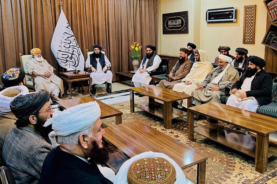 Pakistan’s Maulana Fazl-ur-Rehman engages in talks with the IEA in Kabul