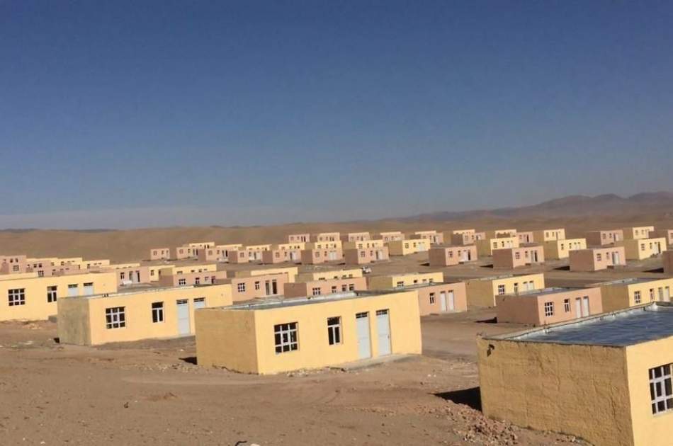 Inauguration of a settlement with 220 residential units for Herat earthquake victims