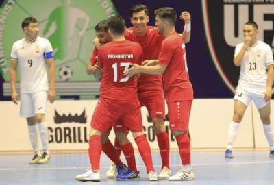 The national futsal team drew 2-2 with Saudi Arabia