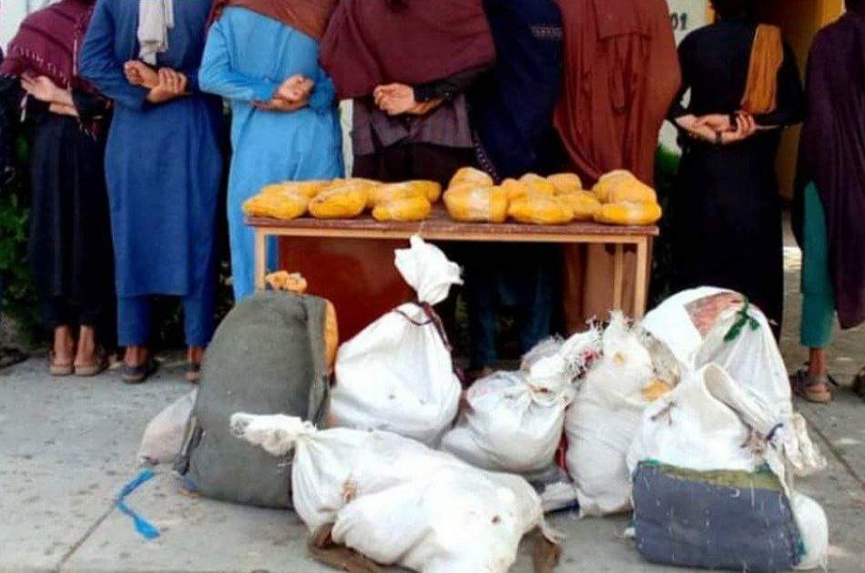 ننګرهار کې له ۲۵۰ کیلوګرامو نشه يي توکو سره ۹ تنه قاچاق وړونکي ونیول شول