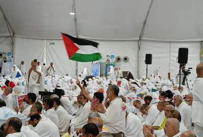 برگزاری مراسم «برائت از مشرکین» در صحرای عرفات؛ مسئله فلسطین، مسئله اصلی و محوری جهان اسلام است!