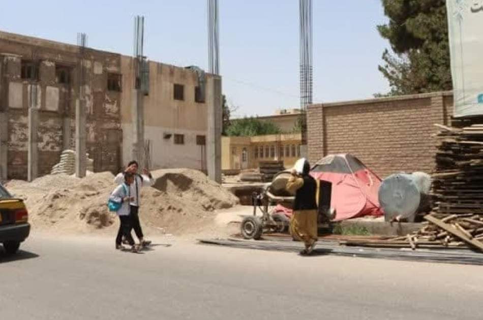 Herat province started the construction of a new theater hall