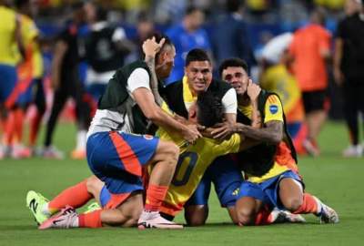 Colombia 1-0 Uruguay; Argentina