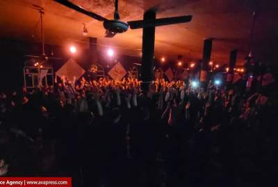 گزارش تصویری/ مراسم عزاداری امام حسین(ع) در یکی از تکیه خانه های ولایت سرپل  