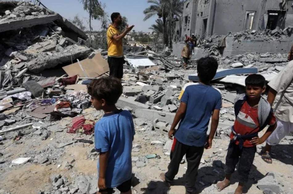 آواره شدن بیش از ۱۸۰ هزار فلسطینی در جنوب خان یونس