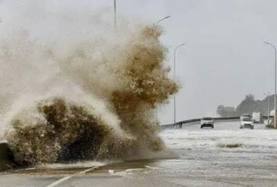 Over 300,000 displaced as typhoon lashes China