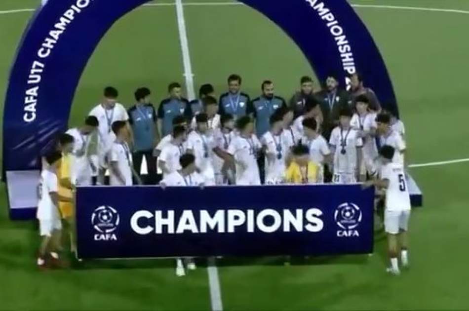 Afghanistan U-17 national football team wins Central Asian championship