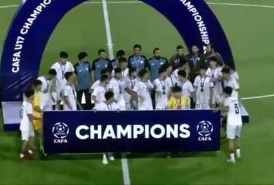 Afghanistan U-17 national football team wins Central Asian championship