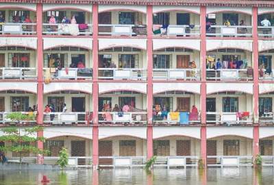 Over 300,000 still in shelters as floods ease in Bangladesh