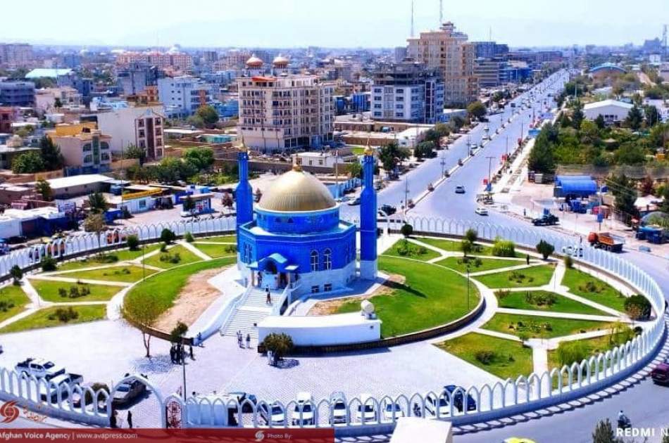 Inauguration of the iconic Al-Aqsa Mosque with a capacity of 200 worshipers in Mazar-e-Sharif