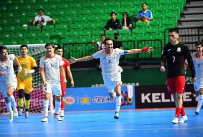 Futsal team to play against Thailand today