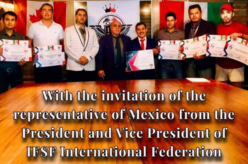 Holding the meeting of the martial sports federation in Mexico