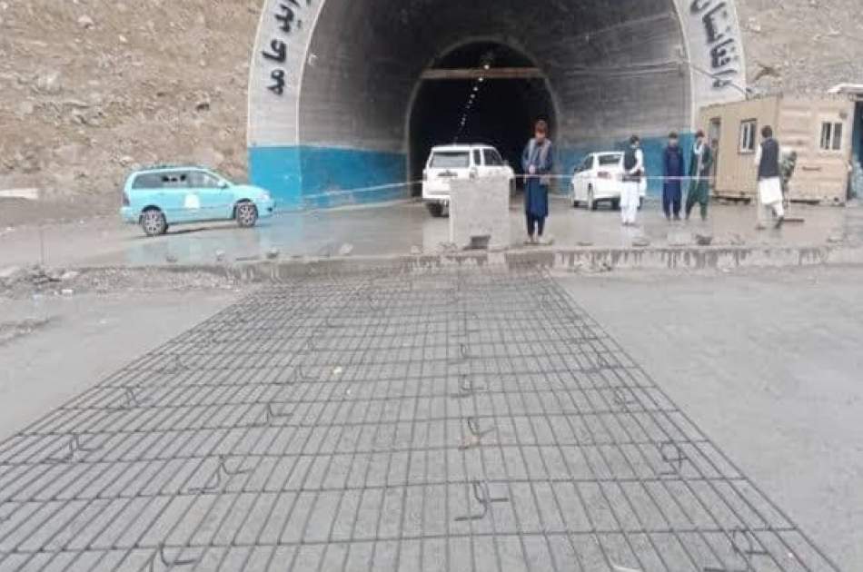 Rapid progress in the reconstruction of the Salang highway