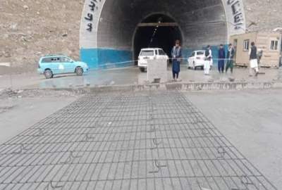 Rapid progress in the reconstruction of the Salang highway