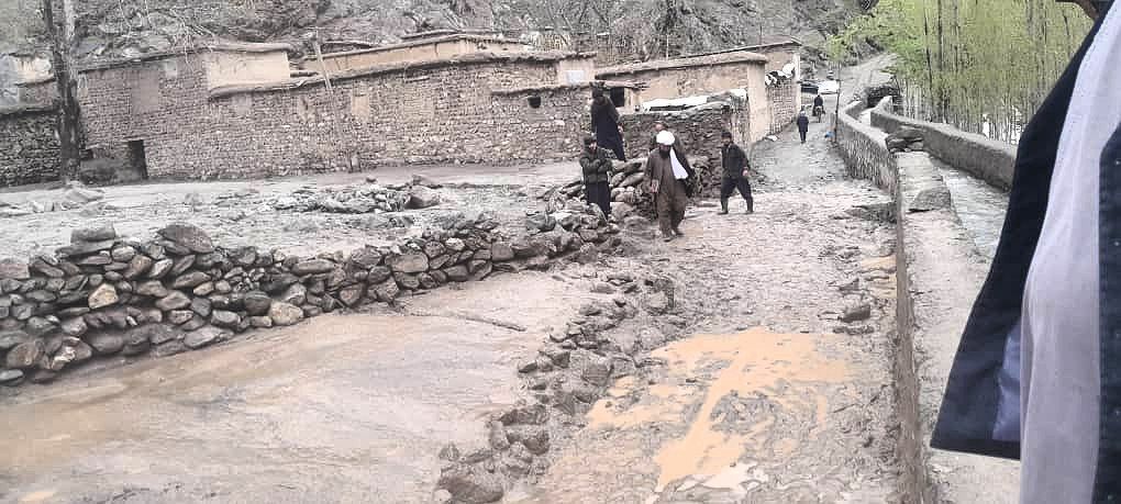 سیلاب در کنر ۷ کشته و زخمی گرفت و ۶۰ خانه را تخریب کرد