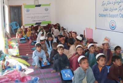 Establishment of child support centers in Paktika province