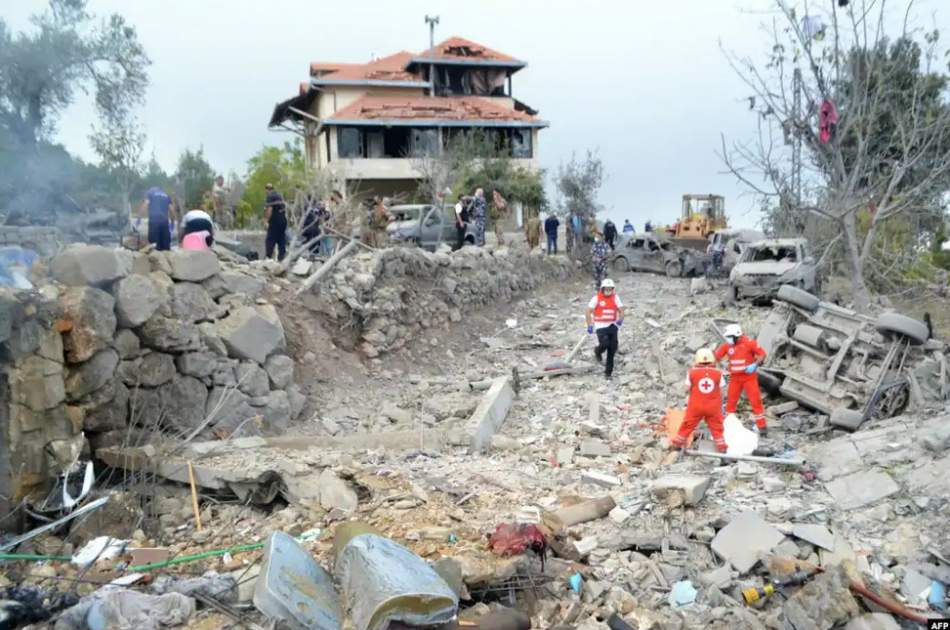 د لبنان په شمالي ښارګوټي باندې د اسرائيلي رژيم په نوي بريد کې ۲۲ تنو ته مرگ ژوبله واوښته