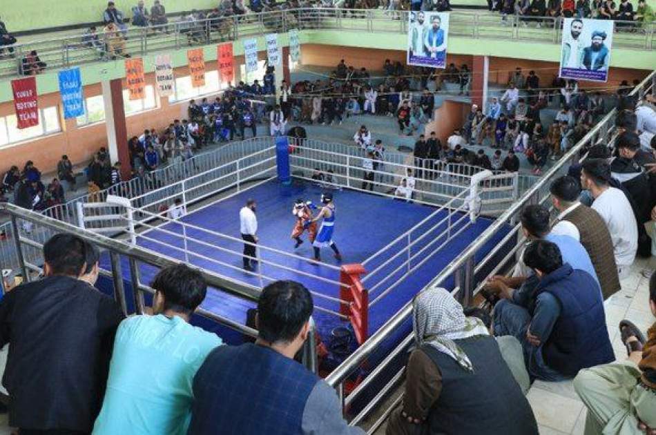 The beginning of the selection competition of the national boxing team for one week in Kabul