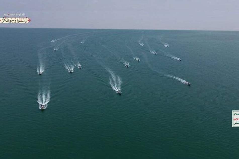 Land and sea military maneuvers of the Yemeni armed forces on the occasion of the one year anniversary of Al-Aqsa storm