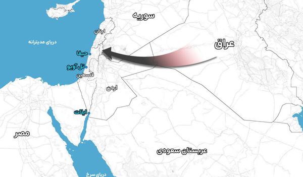 حمله پهپادی مقاومت اسلامی عراق به شمال فلسطین اشغالی