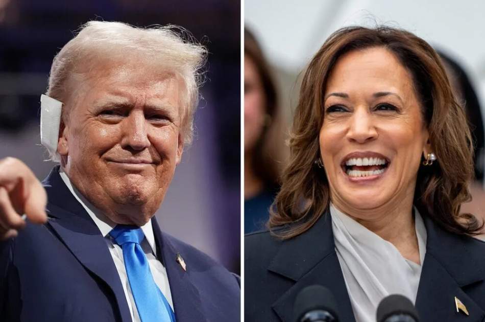 A very close race between Trump and Harris in decisive states with only one day left before the election