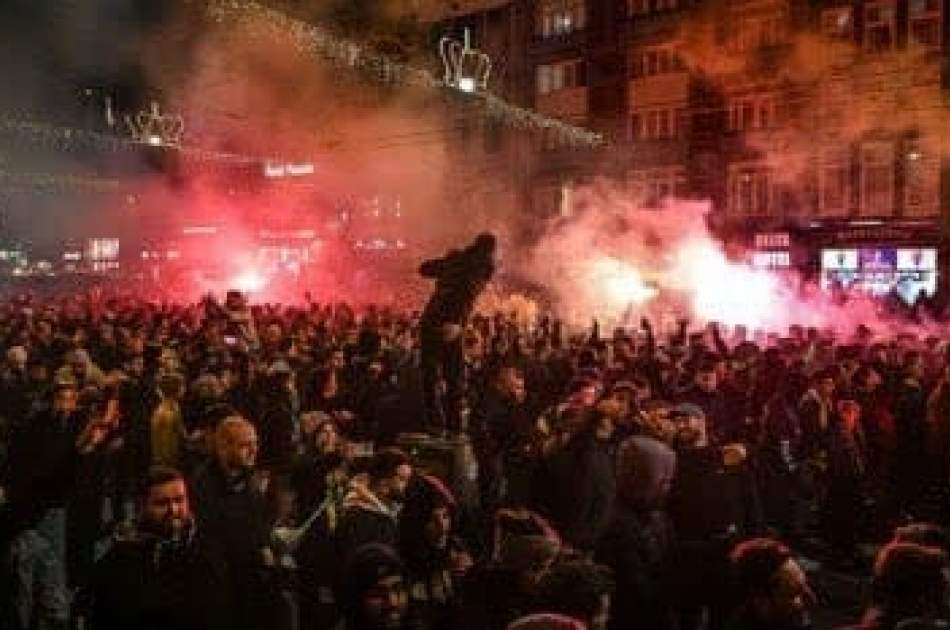 Parisians hold protests on the eve of France-Israel football match