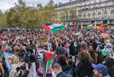 Demonstration of supporters of Palestine in Brazil