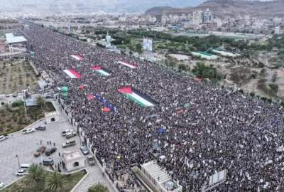 Massive Yemeni demonstrations in support of Palestine and Lebanon