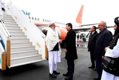 Deputy Prime Minister Mawlawi Hanafi arrives in Uzbekistan