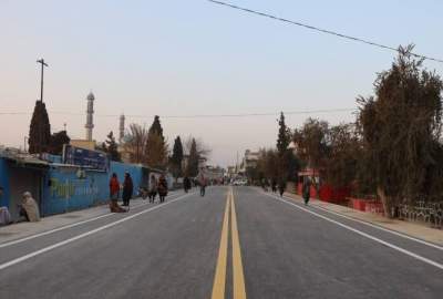 تکمیل کار ساخت چند پروژه انکشافی در خوست با هزینه بیش از ۴۰ میلیون افغانی