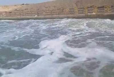 إطلاق مياه سد كمال خان باتجاه مدينة زرنج
