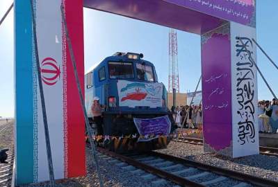 ظرفیت ترانزیت ریلی میان افغانستان و ایران در حال افزایش است