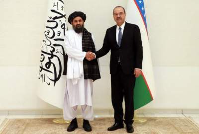 دیدار ملا برادر با نخست‌وزیر ازبکستان؛ درخواست افغانستان برای سرمایه‌گذاری در توسعه خط‌آهن