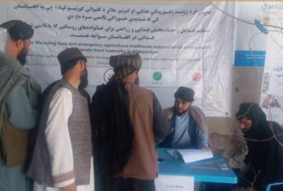 توزیع کمک‌ نقدی و غیرنقدی برای ۹۰۰ خانواده در قندهار
