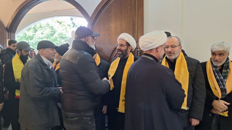 آغاز مراسم تشییع و تدفین شهید سید هاشم صفی‌الدین در جنوب لبنان  