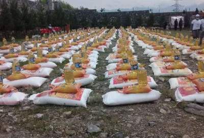 توزیع کمک‌های نقدی و‌ غذایی برای نزدیک به ۳ هزار خانواده در کابل