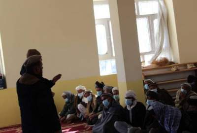 توزیع پول نقد برای بیش از ۴۰۰ خانواده نیازمند در بامیان