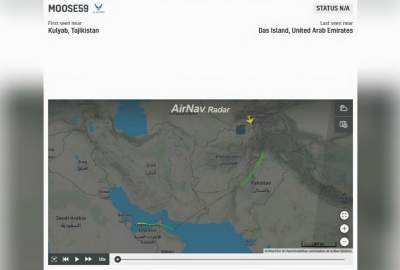 بازگشت هواپیمای C-17 امریکایی پس از پاکستان و تاجیکستان به امارات بدون نشست در افغانستان  